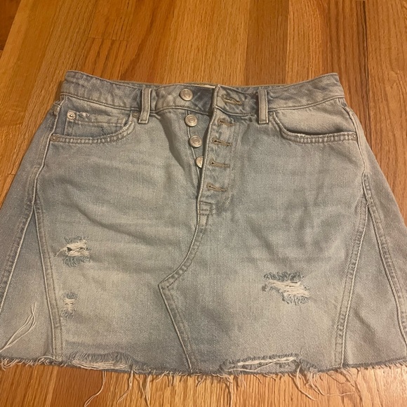 Free People denim skirt - Picture 4 of 4
